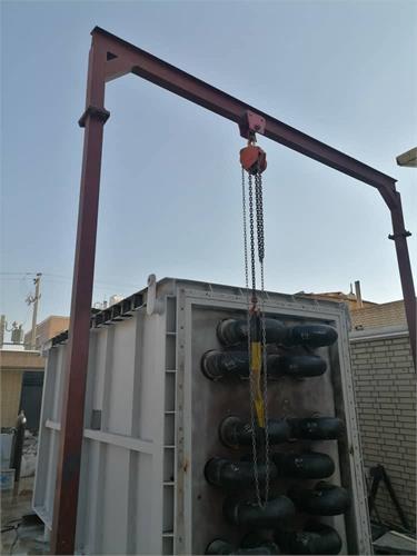 تامین متریال و ساخت یک دستگاه CONVECTION SECTION