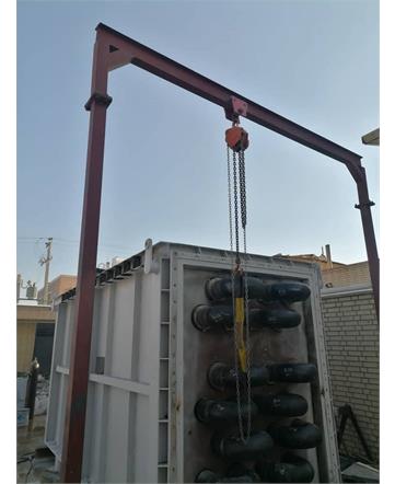 تامین متریال و ساخت یک دستگاه CONVECTION SECTION
