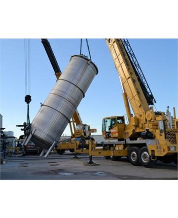 اجرای عملیات Tightening & Hydro test در راکتور R-2002